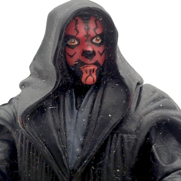 VTG Hasbro Star 1999 Wars Darth Maul 3.75”‎ Figure only no weapons or stand LFL - Picture 2 of 7